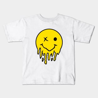 Fake smiley Kids T-Shirt